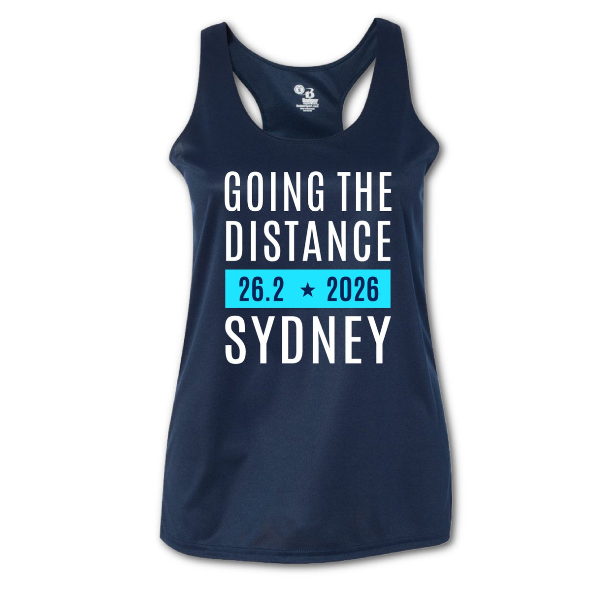sydney marathon running tank top