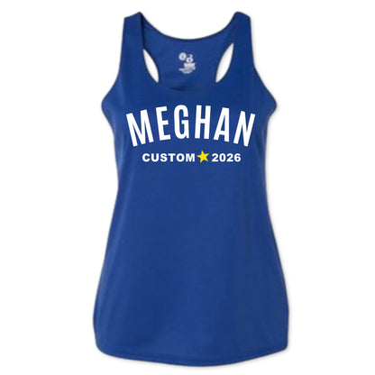 CUSTOM RUNNING TANK WITH NAME
