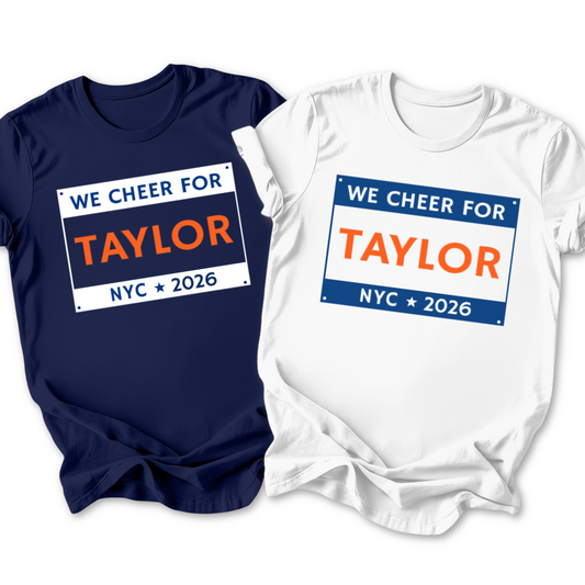 new york marathon cheer crew race bib shirts
