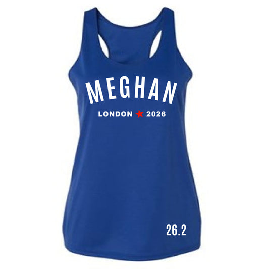 london marathon running tank top