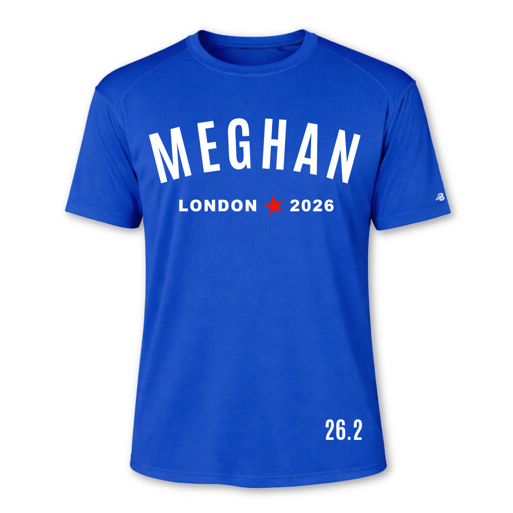 london marathon shirt with name